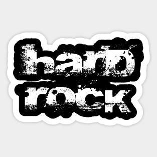 hardrock design Sticker